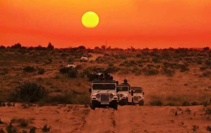 Отель Desert Dream Royal Camp Джайсалмер Экстерьер фото